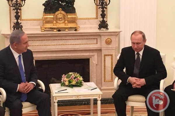 نتيناهو يجري اتصالا مع بوتين والاخير يؤكد على تزويد سوريا بصورايخ
