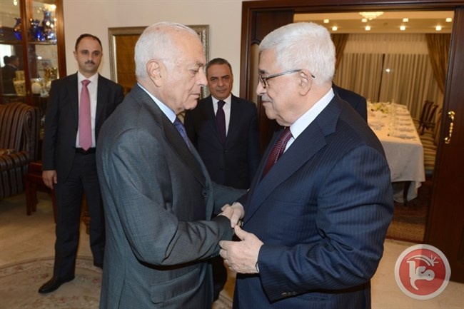 إرجاء زيارة العربي لفلسطين إلى يوم الثلاثاء