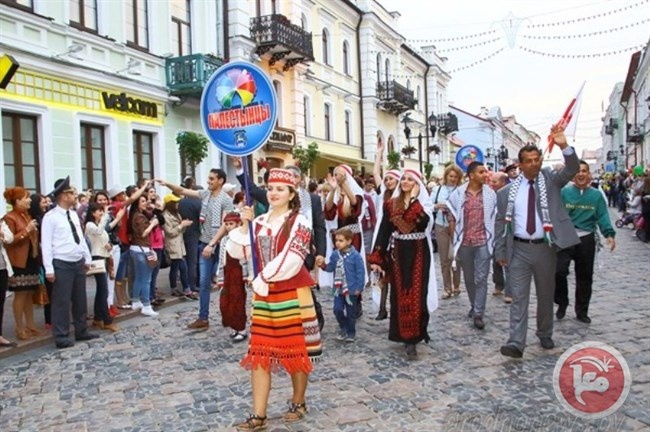 فلسطين تشارك في المهرجان الثقافي للقوميات في بيلاروسيا