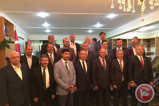السفير د. فائد مصطفى يستضيف أعضاء لجنة الصداقة البرلمانية التركية