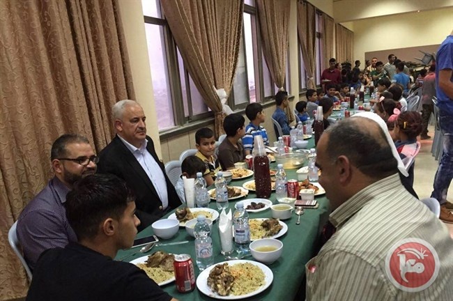 الأمن الوقائي ينظم مأدبة إفطار جماعي للايتام وأسر الشهداء