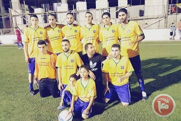 حارس وقيرة في نهائي بطولة العودة الرمضانية بسلفيت الاربعاء