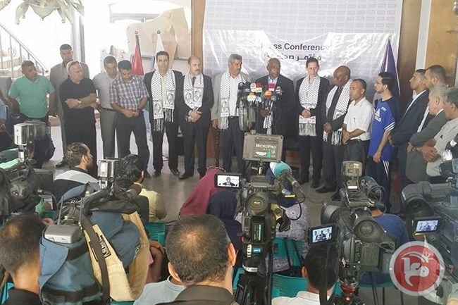 الرجوب يشكر كل من ساهم في انجاح زيارة وفد الفيفا الى غزة