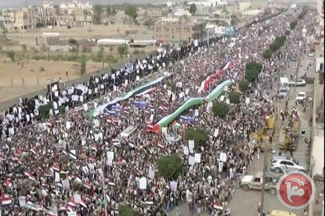&lt;div&gt;صورة وتعليق: &lt;/div&gt;مسيرة يوم القدس في اليمن ظهر الجمعة