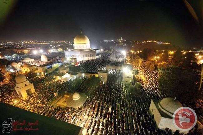 &lt;div&gt;صورة وتعليق: &lt;/div&gt;القدس في الايام الاواخر من رمضان