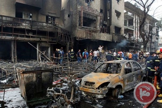 العراق- 80 قتيلا في تفجيرين