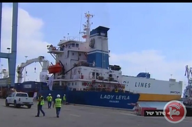 وصول &quot;ليدي ليلى&quot; التركية إلى ميناء سدود
