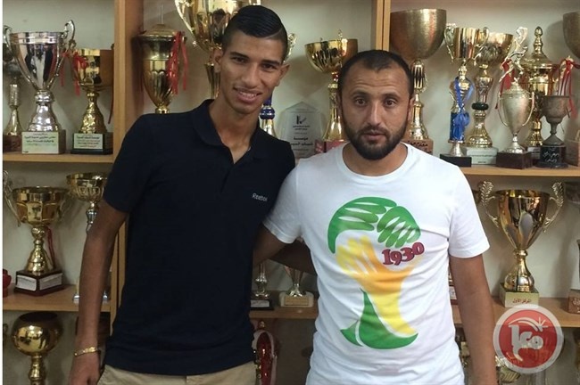 مؤسسة البيرة تتعاقد مع اللاعب موسى سليم