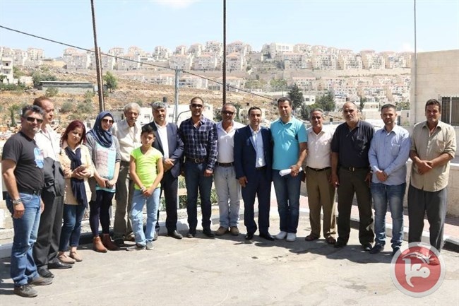 هيئة مقاومة الجدار والاستيطان تزور محافظة بيت لحم