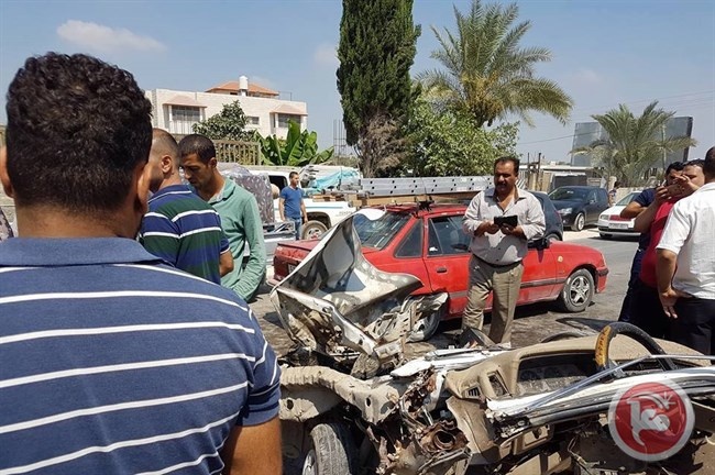 15 إصابة في حادث سير شمال طولكرم