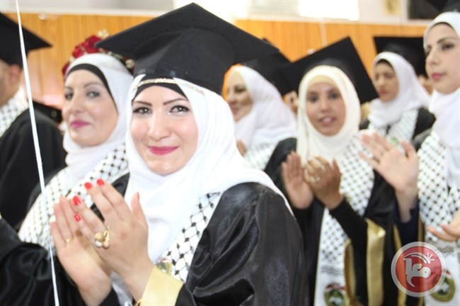 &quot;القدس المفتوحة&quot; تخرج طلبتها بالعيزرية واريحا