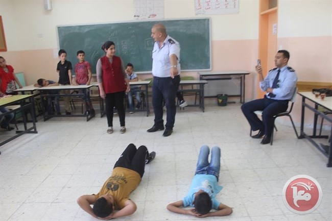 مخيم اشبال وزهرات تقوع يستقبل شرطة محافظة بيت لحم