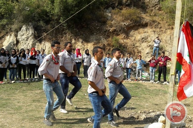 الحركة الكشفية الفلسطينية في لبنان تشرع في تنفيذ انشطها الصيفية