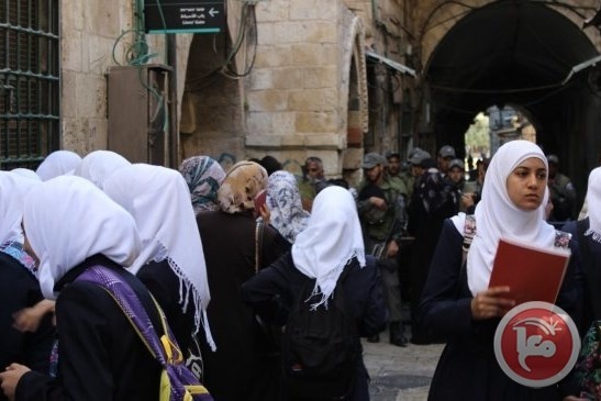 تهويد التعليم بالقدس: منهاج اسرائيلي مقابل دعم المدارس