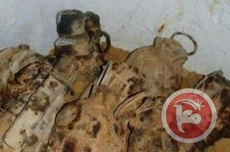 الشرطة تتلف 17 قنبلة ومقذوف مدفع قديمة برام الله