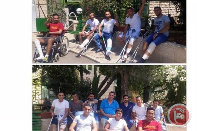 &lt;div&gt;صورة وتعليق: &lt;/div&gt;قناصةالاحتلال استهدفوا عشرات شباب الدهيشة برصاصة بالركبة للتسبب باعاقة