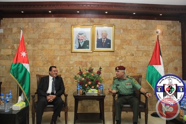 مدير عام الامن العام الأردني في زيارة رسمية لدولة فلسطين