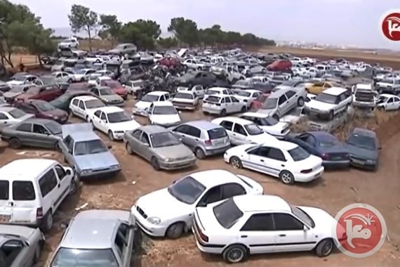 المركبات غير القانونية تستنزف أراضي محطة بيت قاد الزراعية شرق جنين