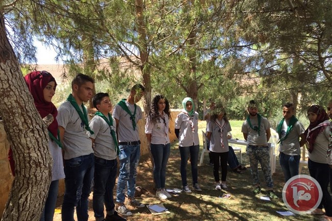 إفتتاح المخيم الكشفي الفلسطيني في منطقة البقاع