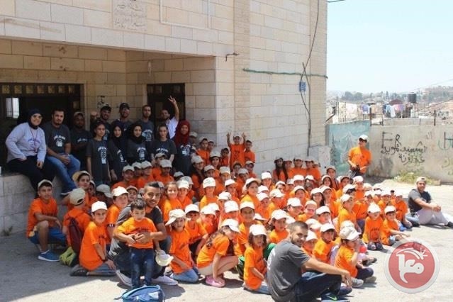 افتتاح مخيم ابابيل القدس في الرام
