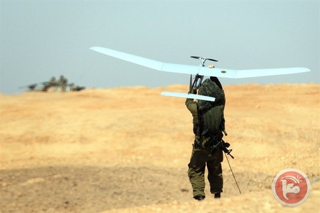 تحطم طائرة اسرائيلية بدون طيار شرق الخليل