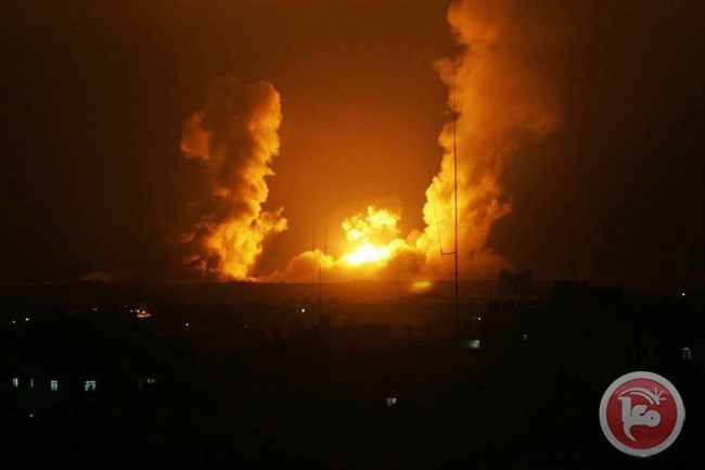 اصابتان في غارات وقصف مدفعي شمال قطاع غزة