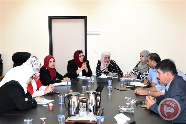 تشكيل لجنة توجيهية لقطاع العاملات في محافظة سلفيت