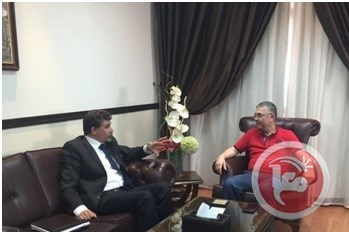 السفير عبدالهادي يلتقي وزير الدولة لشؤون المصالحة في سوريا