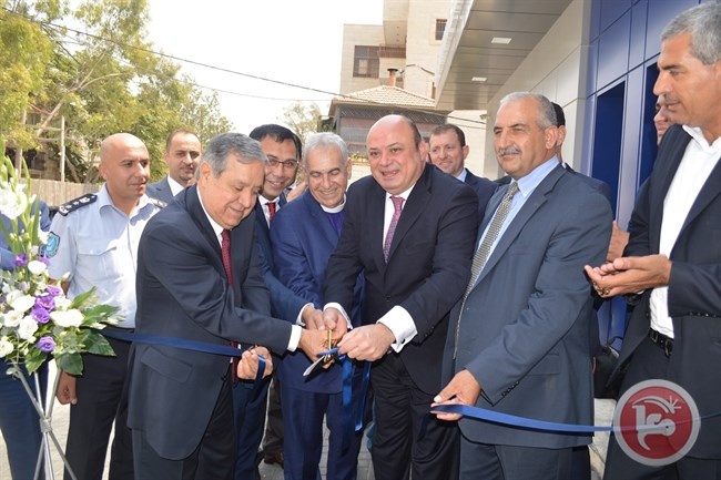 البنك الوطني يحتفل بافتتاح فرعه الجديد في بلدة حزما