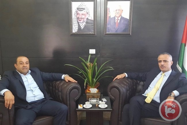 وزير العدل يلتقي النائب العام المساعد في هيئة مكافحة الفساد
