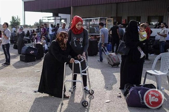 مغادرة كافة الحجاج قطاع غزة وازمة انسانية على المعبر