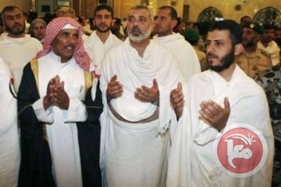 وفد حمساوي يرأسه هنية يغادر غزة لتأدية فريضة الحج