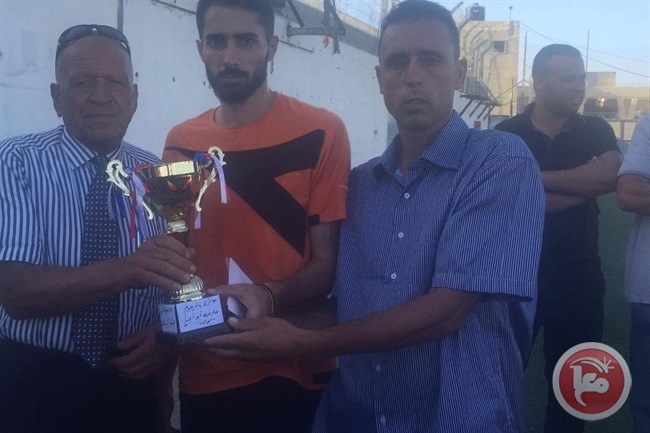 أحمد الياس اللاعب المثالي لشهر آب في نادي جبل المكبر