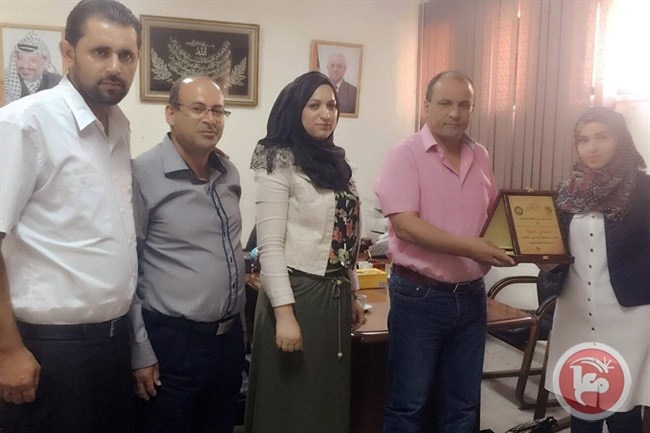 نادي الزاوية يزور المجلس الاعلى في الشمال ويكرم غسان قبها