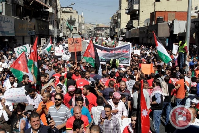 الأردن- &quot;جمعة غضب&quot; ضد اتفاقية الغاز الإسرائيلي