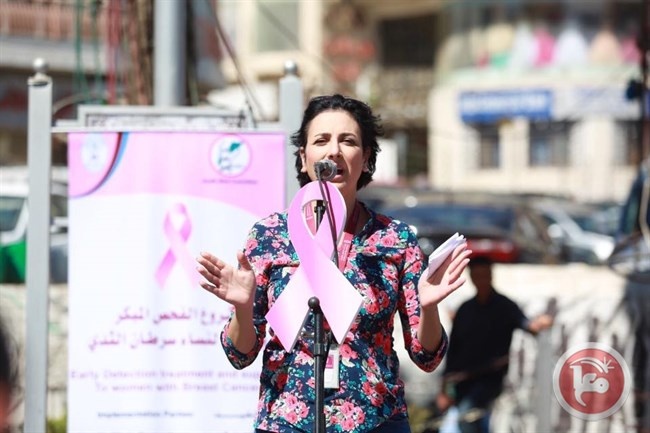 العمل الصحي تطلق الحملة الإقليمية للتوعية عن سرطان الثدي