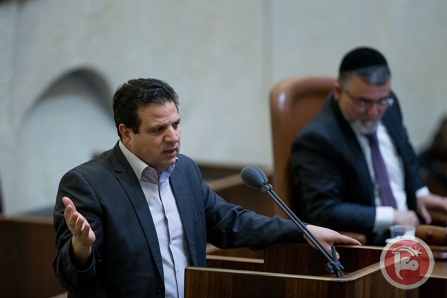 وزير اسرائيلي يطالب بالتحقيق مع عودة بتهمة &quot;التحريض&quot;