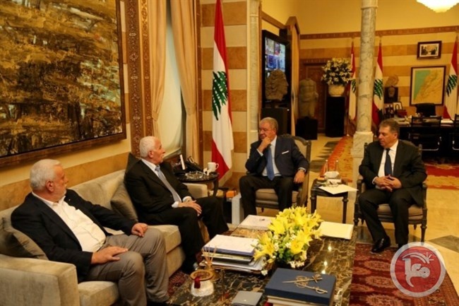 الاحمد يلتقي وزير الداخلية اللبنانية