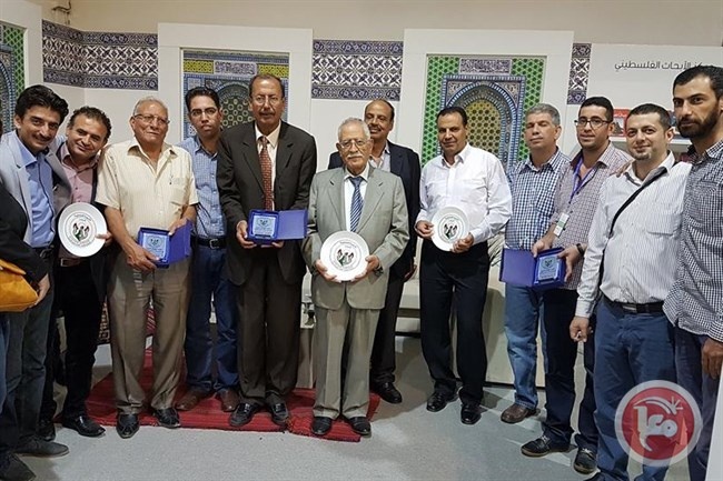 الشبية الفتحاوية في عمان تكرم وفد فلسطين إلى معرض عمان الدولي للكتاب