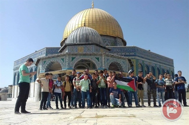 قلقيلية الشرعية تنظم رحلة طلابية للمسجد الأقصى المبارك ومدينة يافا