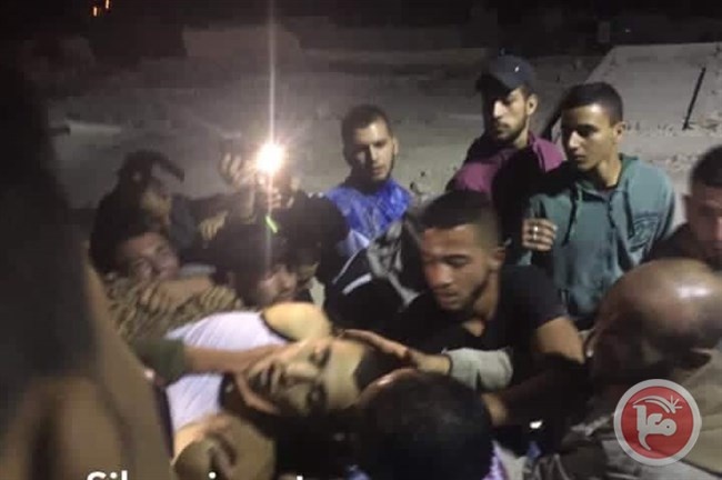 تشييع جثمان الشاب شيوخي بعد ساعتين من استشهاده