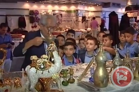 الهئية الفلسطينية للثقافة تفتتح معرضها السنوي في غزه