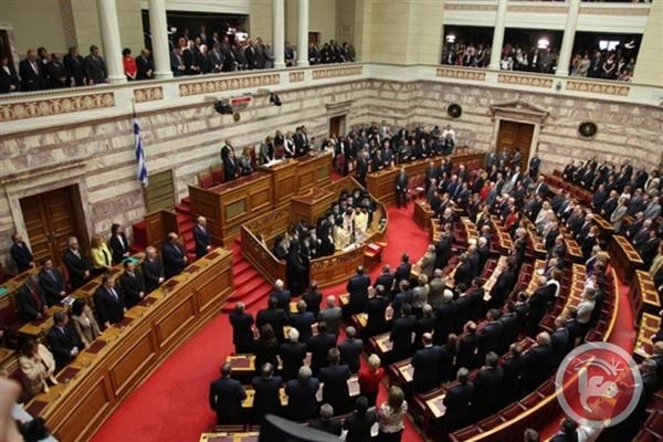حزب سيريزا اليوناني يصوت بالاجماع لصالح اعتراف بلاده بدولة فلسطين