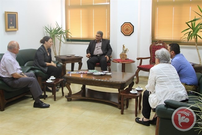 رئيس جامعة القدس يستقبل ممثل المؤسسة الألمانية &quot;DAAD&quot;