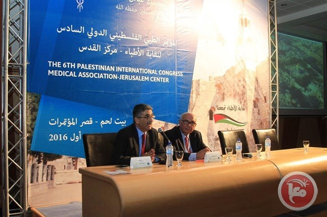 تواصل فعاليات اليوم الثاني للمؤتمر الطبي الفلسطيني