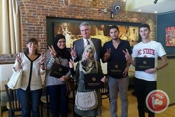 طلبة من خضوري يختتمون زيارتهم العلمية إلى جامعة نورث كارولاينا