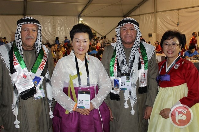 فلسطين تشارك في المهرجان الدولي للألعاب الشعبية