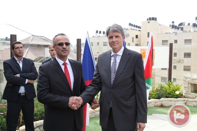 وزير العدل يشارك باليوم الوطني لجمهورية التشيك في رام الله
