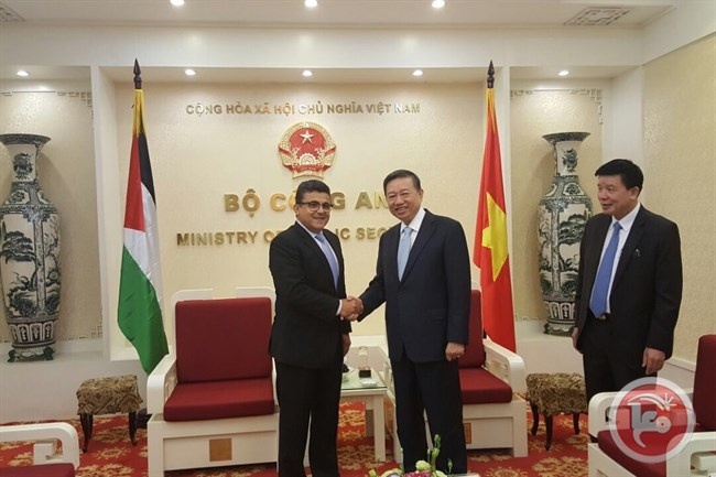 السفير سعدي الطميزي يلتقي وزير الأمن العام الفيتنامي