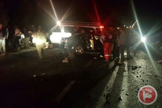 مصرع اربعة مواطنين في حادث سير جنوب الخليل